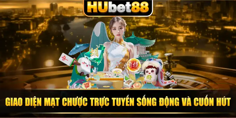 Giao diện đường mạt chược trực tuyến sống động và cuốn hút
