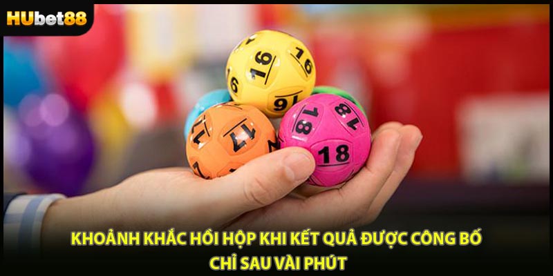 Khoảnh khắc hồi hộp khi kết quả được công bố chỉ sau vài phút